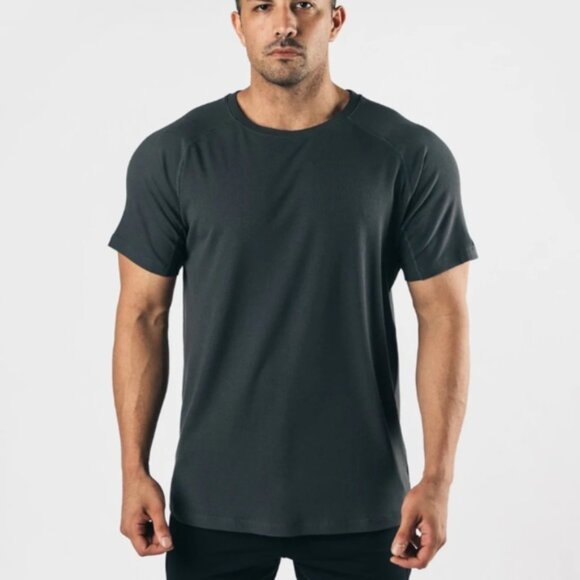 Alphalete Monarch Scoop Tee - Pietra Grey - Picture 1 of 4